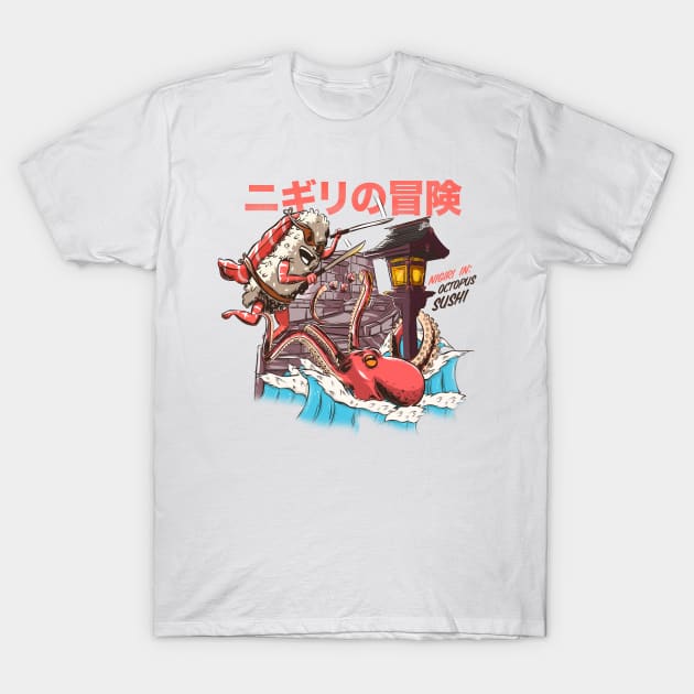 Nigiri's Adventure T-Shirt by sausagekingofchicago